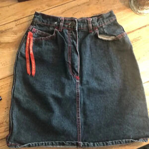 Fiorucci Denim Skirt. Size 40